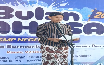 Warna Warni Perayaan Bulan Bahasa di SMP Negeri 1 Pleret